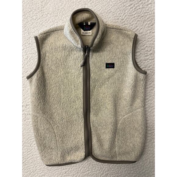 Vintage REI Boys Fleece Vest Large - Picture 1 of 9